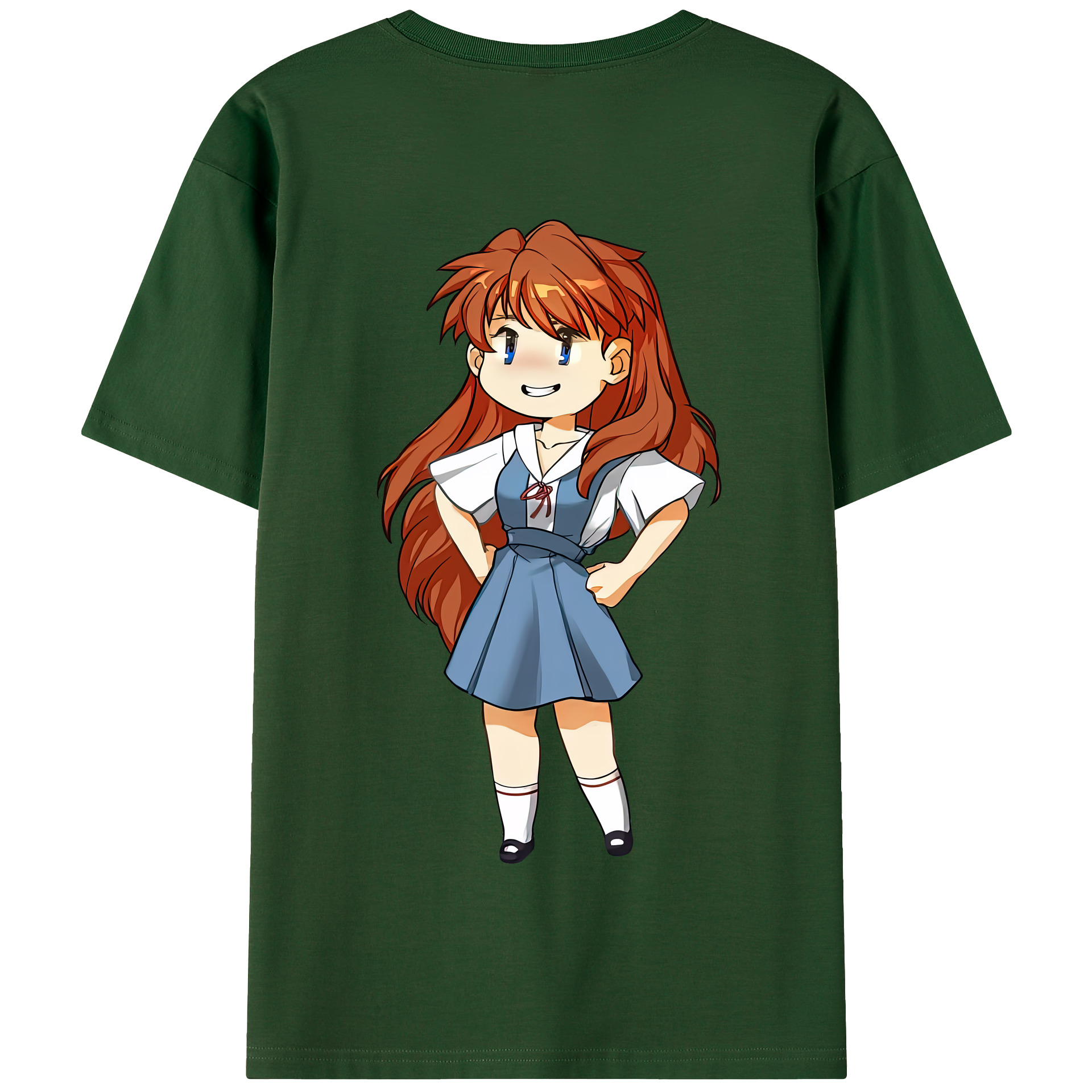 （画像用） EVA 新世紀エヴァンゲリオン 綿100％半袖Tシャツ（背面プリント）